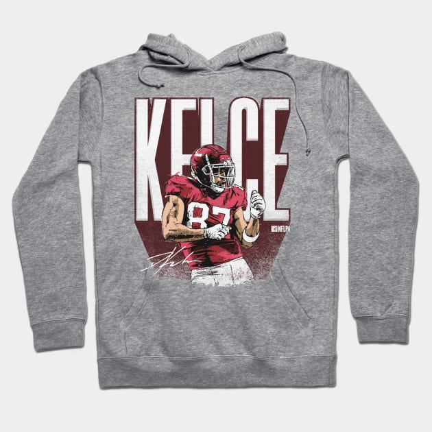 Travis Kelce Kansas City Dance Bold Hoodie by MASTER_SHAOLIN